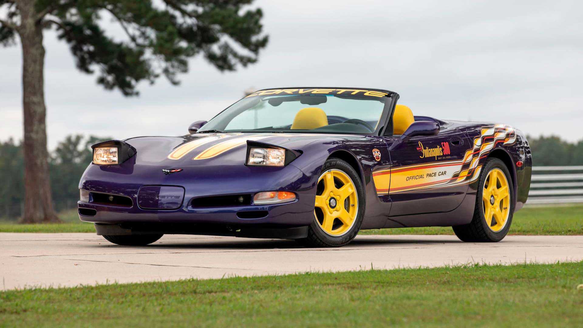 Click to Enlarge-Esc to Close Corvette Generations/C5/C5 1998 Purple Indy 500 Pace Car.jpg